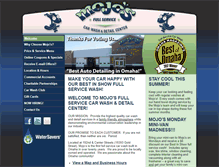 Tablet Screenshot of mojoscarwash.com